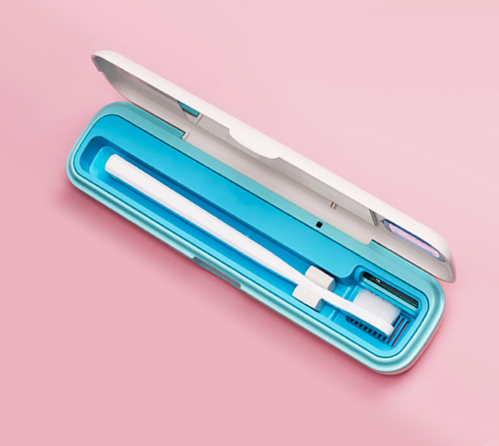 Toothbrush UV Sanitizer Case