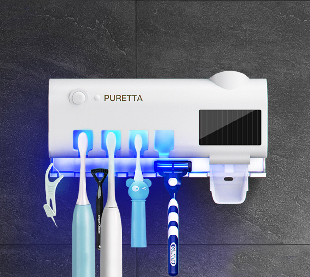 Puretta UVC Smart Toothbrush Sterilizer